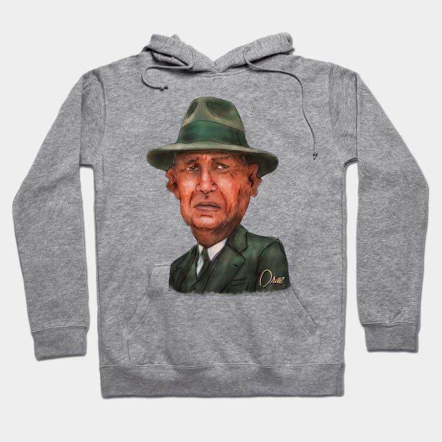 Kevin Costner Hoodie by Henry Drae